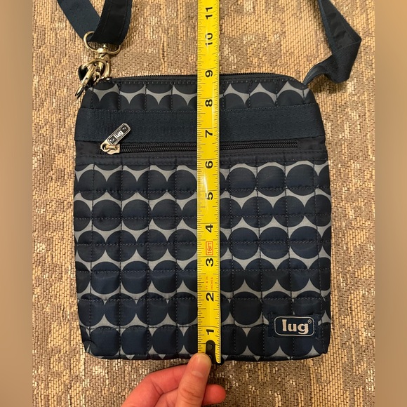 Lug blue patterned purse - Picture 6 of 6